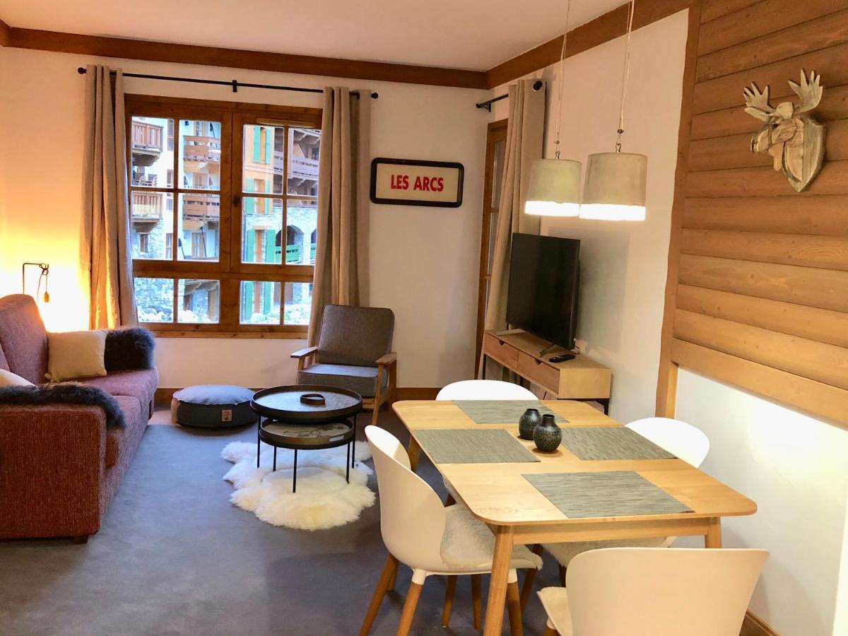 Arc 1950 - Superbe Appartement Skis Aux Pieds Les Arcs  Kültér fotó